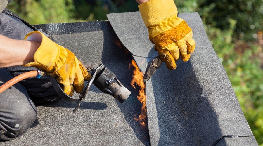 Professional flood damage restoration services in Muse, OK